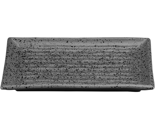 福井クラフト 耐熱7寸 羽反焼物皿 鉄砂 74011710 1個（ご注文単位1個）【直送品】