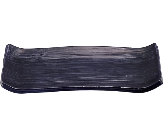 福井クラフト 7.5寸 長角四方皿 ブルー刷毛目 51401830 1個（ご注文単位1個）【直送品】