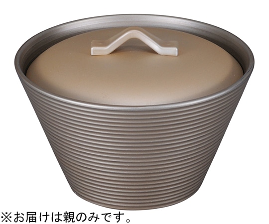 福井クラフト 耐熱千筋クィーン椀 親のみ 総消し銀(小) 31006120 1個（ご注文単位1個）【直送品】