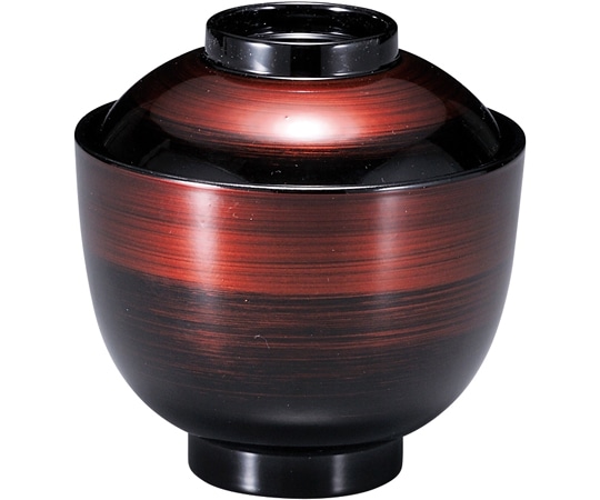 福井クラフト 姫わらべ小吸椀 茶金カスミ 31005883 1個（ご注文単位1個）【直送品】