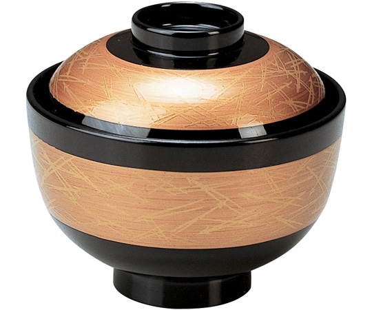 福井クラフト 麻呂小吸椀 金帯松葉 12023520 1個（ご注文単位1個）【直送品】