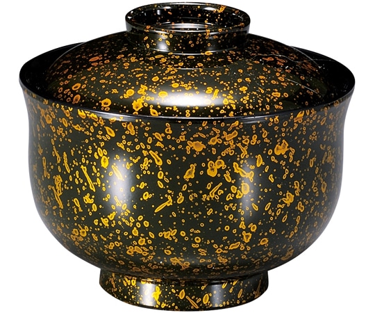 福井クラフト 耐熱羽反一口椀 青津軽 内黒 31005930 1個（ご注文単位1個）【直送品】