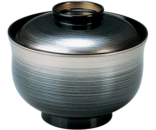 福井クラフト 羽反小吸椀 銀カスミ 12023550 1個（ご注文単位1個）【直送品】