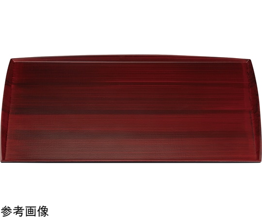 福井クラフト 尺3 布目わたらせ盆 紅刷毛目弱SL 11017410 1個（ご注文単位1個）【直送品】