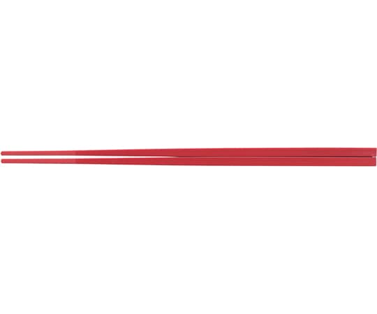福井クラフト PBT25cm 和洋中先角箸 朱OM 90032162 1個（ご注文単位1個）【直送品】