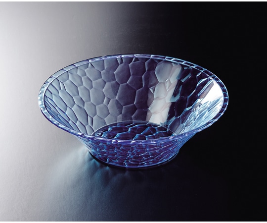 福井クラフト AC φ38cm 亀甲盛鉢 ブルー 51022860 1個（ご注文単位1個）【直送品】