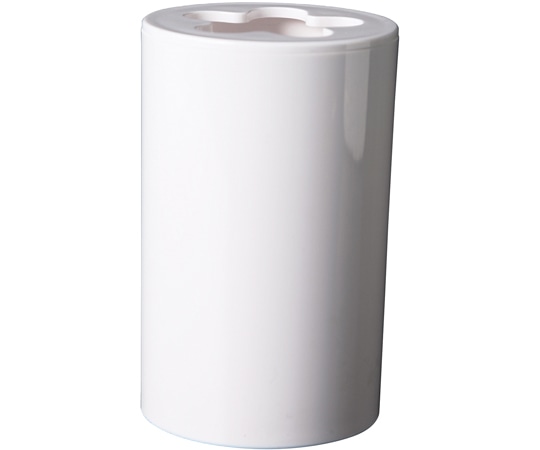 福井クラフト はぶらし立て(丸)ホワイトOM 81014540 1個（ご注文単位1個）【直送品】