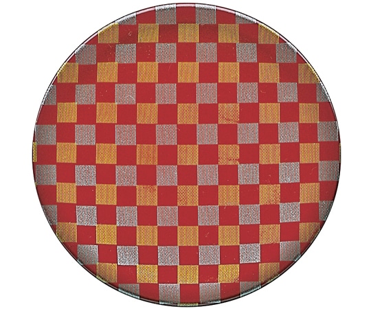 福井クラフト A150寿司皿 朱金銀 市松粉蒔 12045490 1個（ご注文単位1個）【直送品】