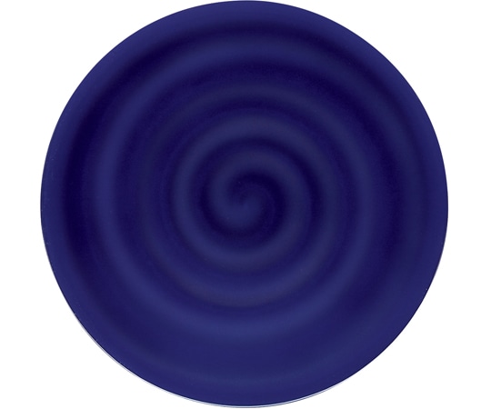 福井クラフト A150渦巻き寿司皿 青銀ぼかし 12041450 1個（ご注文単位1個）【直送品】