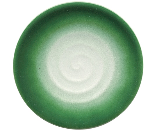 福井クラフト A)150渦巻き皿 グリーン ぼかしパール 12044550 1個（ご注文単位1個）【直送品】