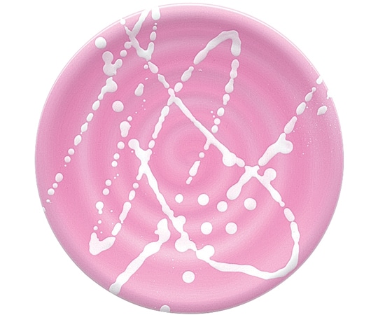 福井クラフト A)150渦巻き皿 ピンク インパルス 12044590 1個（ご注文単位1個）【直送品】