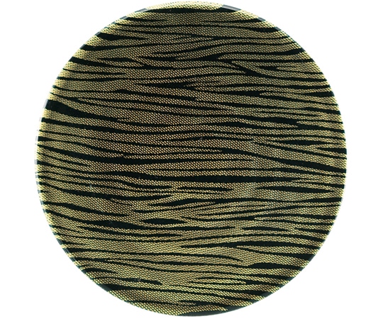 福井クラフト A)150渦巻き皿 瀬戸内海 黒波 13000190 1個（ご注文単位1個）【直送品】