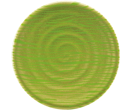 福井クラフト A)150渦巻き皿 瀬戸内海 ライトグリーン波 13000191 1個（ご注文単位1個）【直送品】