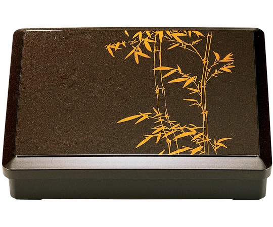 福井クラフト DX尺1 長手弁当 梨地竹(親蓋) 24021114 1個（ご注文単位1個）【直送品】