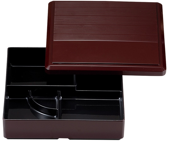 福井クラフト 尺5 箱膳 タメパール(仕切付) 21005910 1個（ご注文単位1個）【直送品】