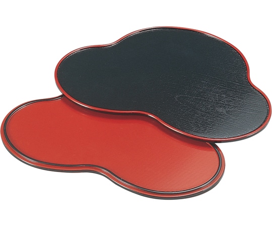 福井クラフト 松皿木目 黒天朱/朱天黒 51306440 1個（ご注文単位1個）【直送品】