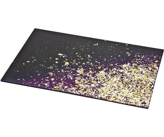 福井クラフト 8.5寸 吹き上皿 箔舞踊 55204225 1個（ご注文単位1個）【直送品】