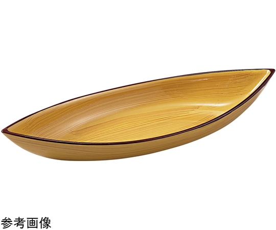 福井クラフト 尺2 くま笹盛器 白木刷毛目 55009030 1個（ご注文単位1個）【直送品】