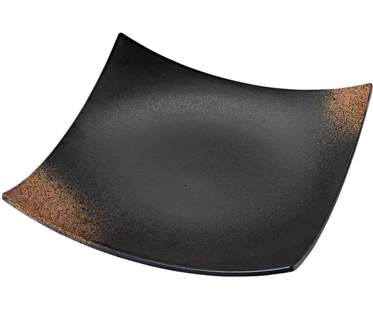 福井クラフト 8.5寸 高台弥生鉢 焼しめ裏黒 45133510 1個(ご注文単位1個)【直送品】