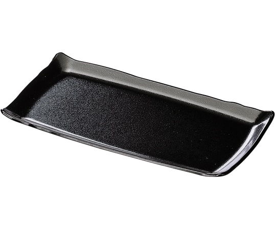 福井クラフト 尺1寸 吉野長角皿黒乾漆タタキ裏黒塗 51030877 1個（ご注文単位1個）【直送品】