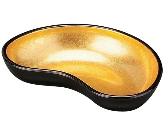 福井クラフト 5寸 松笠小鉢 2色金箔 裏黒塗 55011500 1個（ご注文単位1個）【直送品】