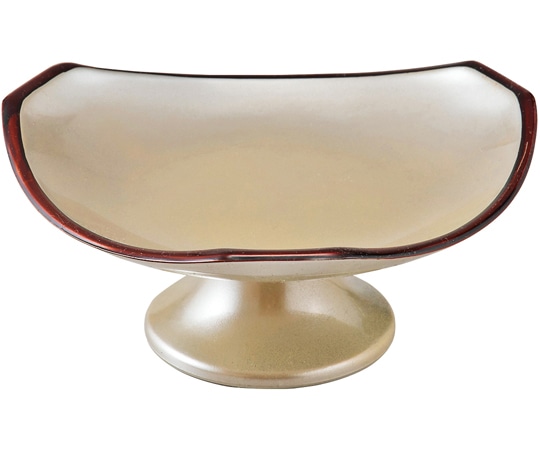 福井クラフト シェリー皿 黄金銀彩天べっ甲 55204306 1個（ご注文単位1個）【直送品】