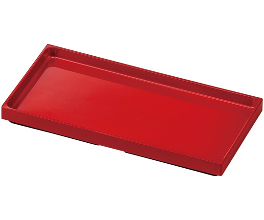 福井クラフト A 232×116長マルチプレート 赤 41320580 1個（ご注文単位1個）【直送品】