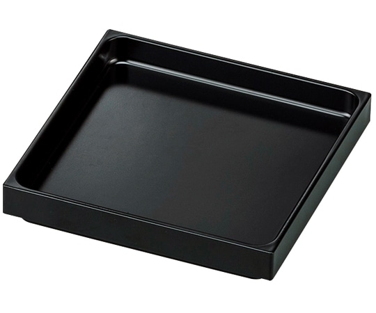 福井クラフト A 116角マルチプレート 黒艶消 41320510 1個（ご注文単位1個）【直送品】