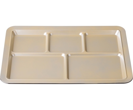 福井クラフト TA39長角バイキングプレート 五ツ切黄金銀彩(裏黒) 55012180 1個（ご注文単位1個）【直送品】