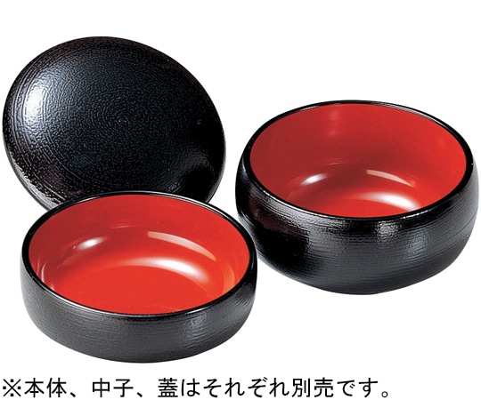 福井クラフト 4寸 タイコ鉢 黒羽ケ目 38191210 1個（ご注文単位1個）【直送品】