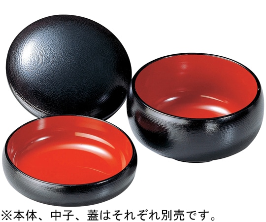 福井クラフト 5寸 タイコ鉢 黒羽ケ目 38191220 1個（ご注文単位1個）【直送品】