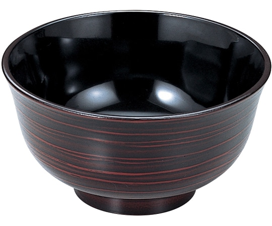 福井クラフト 5.8寸 福禄鉢 うず溜SH塗 45150630 1個（ご注文単位1個）【直送品】