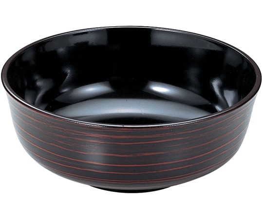 福井クラフト 8寸 福禄鉢 うず溜SH塗 45150660 1個（ご注文単位1個）【直送品】