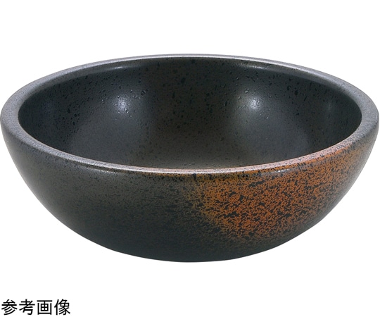 福井クラフト φ158 重ね鉢 焼締め 45023560 1個（ご注文単位1個）【直送品】