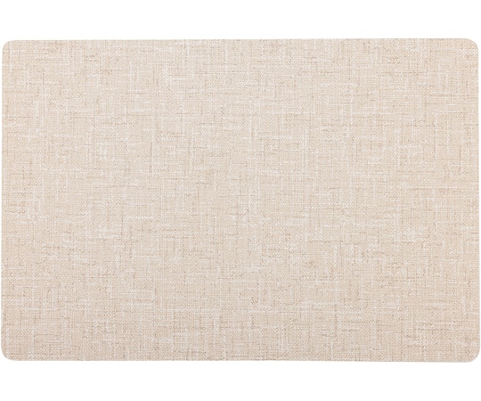 福井クラフト 抗ウイルスランチョンマット ベージュ 11015580 1個（ご注文単位1個）【直送品】