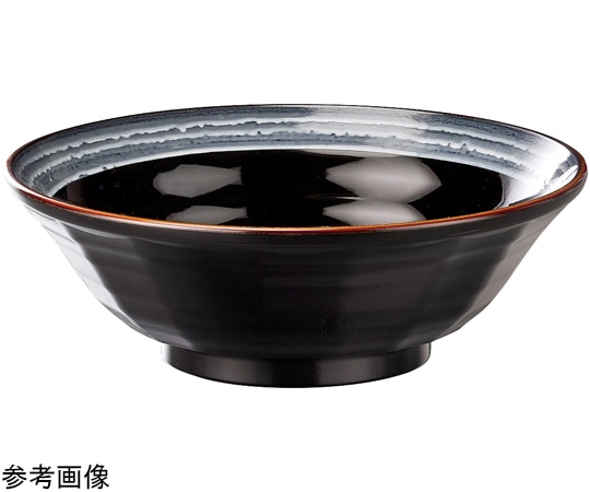 福井クラフト 18cm 超耐熱ラーメン鉢 ゆず天目 45023680 1個(ご注文単位1個)【直送品】