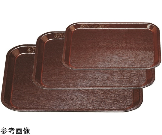福井クラフト 尺4 長寿木目盆 新溜 15000060 1個（ご注文単位1個）【直送品】