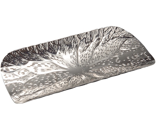 福井クラフト メタルおしぼり受け 富士型シルバー 51366140 1個（ご注文単位1個）【直送品】