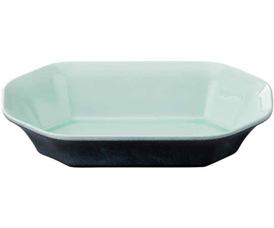 福井クラフト ニュー亀甲長手鉢 ヒスイ青磁 24025450 1個（ご注文単位1個）【直送品】