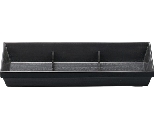 福井クラフト 尺3 スリムダイヤ 松花堂 三仕切親黒艶消内塗り有 23213200 1個（ご注文単位1個）【直送品】