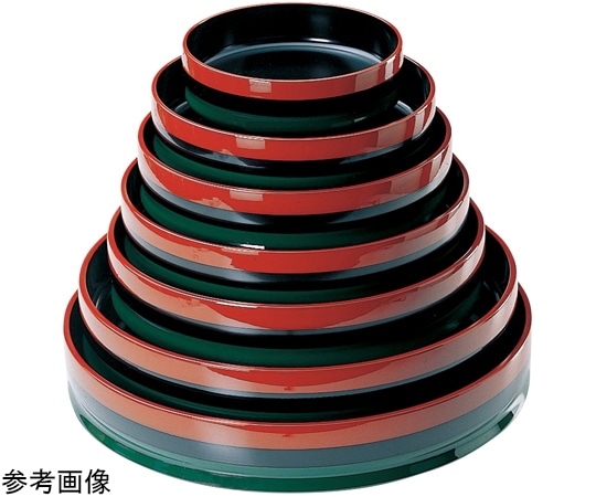 福井クラフト 尺1 御殿桶 歌舞伎塗 61022930 1個（ご注文単位1個）【直送品】