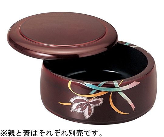 福井クラフト DX太鼓ちらし 溜蘭内塗溜(親) 70014792 1個（ご注文単位1個）【直送品】