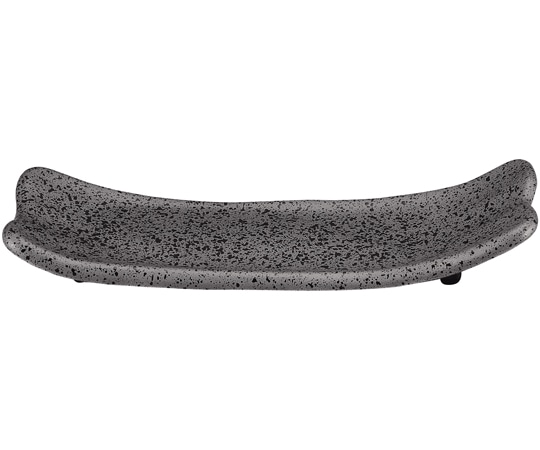 福井クラフト 耐熱8寸 舞光前菜皿 鉄砂 74011910 1個（ご注文単位1個）【直送品】