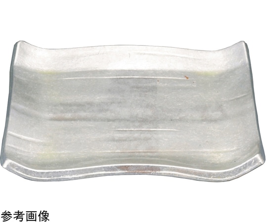 福井クラフト TA6.0角四方皿 銀彩 51406630 1個（ご注文単位1個）【直送品】