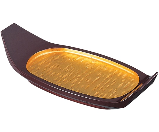 福井クラフト 小判舟 溜内金粉蒔 51023590 1個（ご注文単位1個）【直送品】