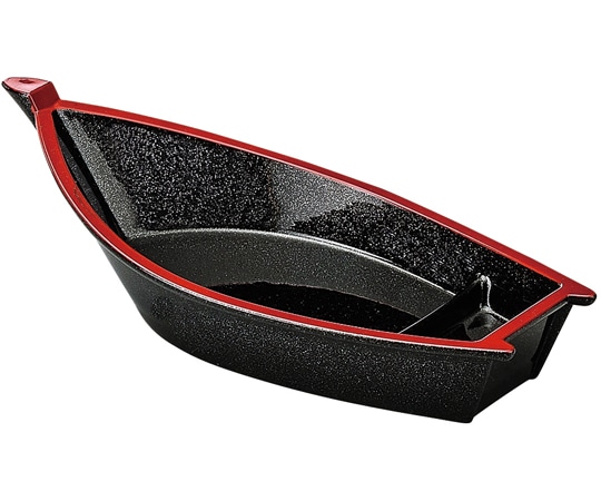 福井クラフト 平安盛舟 黒パール天朱 51030820 1個（ご注文単位1個）【直送品】