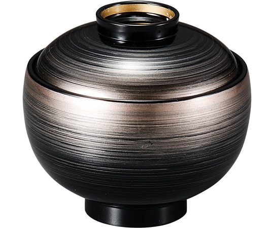 福井クラフト 3.1寸 布袋椀 銀かすみ高台内金 37001300 1個（ご注文単位1個）【直送品】