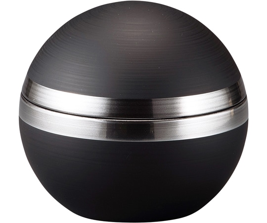 福井クラフト 耐熱まんまる椀マットブラックプラチナライン/内黒塗 50024680 1個（ご注文単位1個）【直送品】