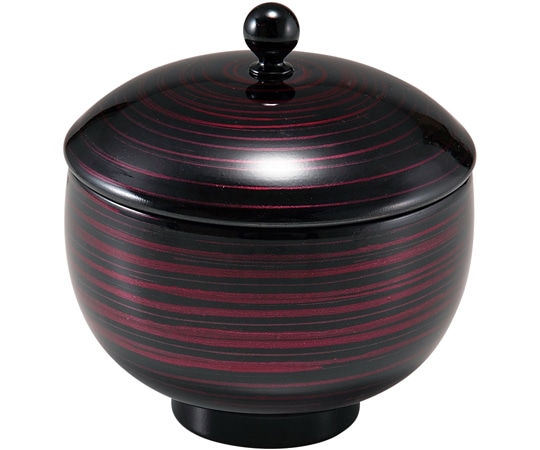 福井クラフト 小梅椀(蓋親)ワインカスリ河 33710350 1個（ご注文単位1個）【直送品】