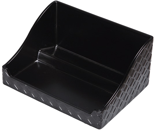 福井クラフト アメニティBOX 艶消ブラック 81014210 1個（ご注文単位1個）【直送品】